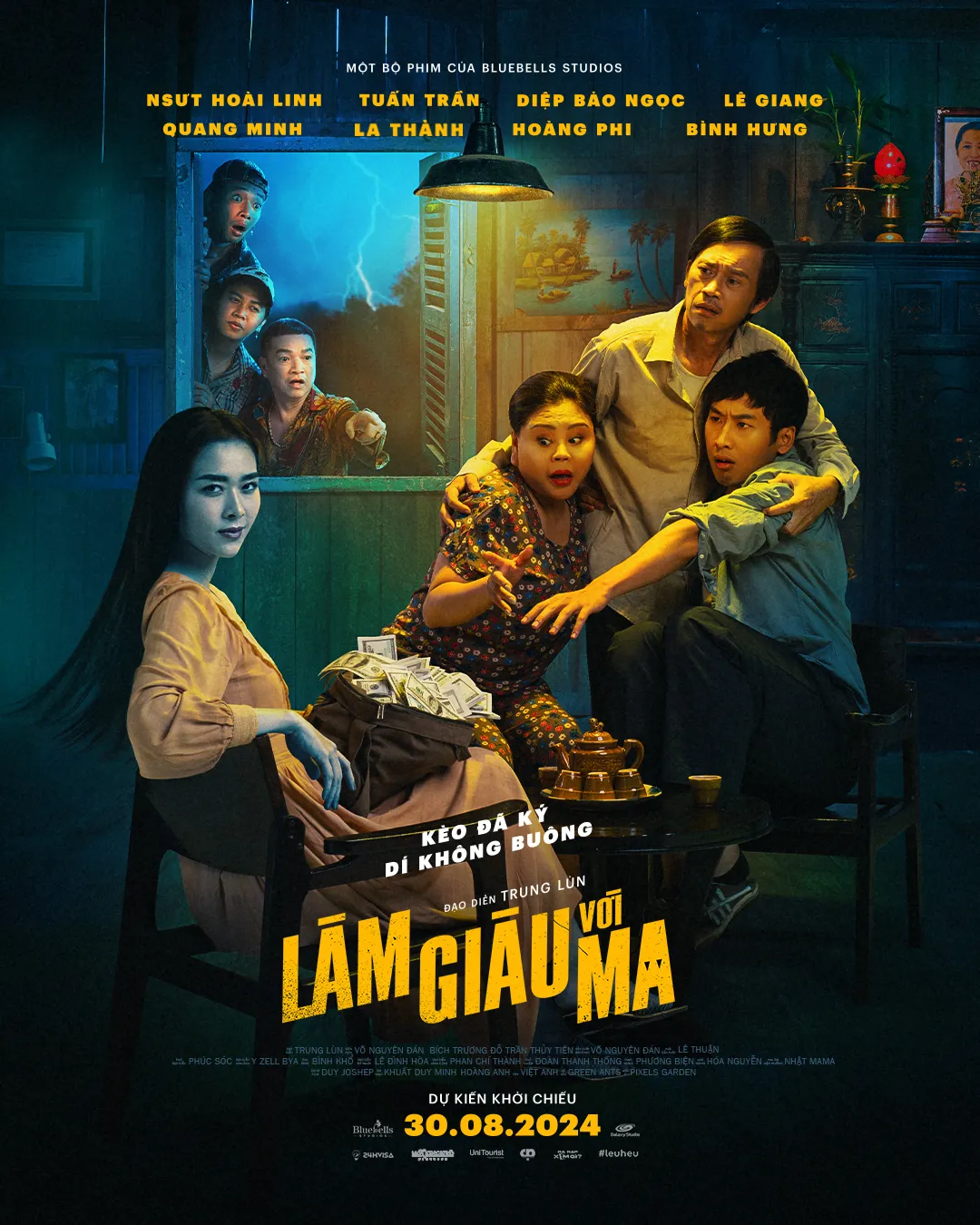 Poster Làm Giàu Với Ma